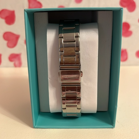 Origami Owl Signature Living Locket Silver Link Watch New w/Box LK5001Working - Picture 4 of 6